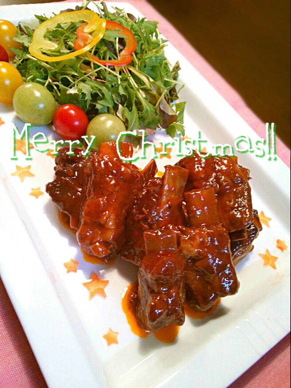 simmered spareribs!!