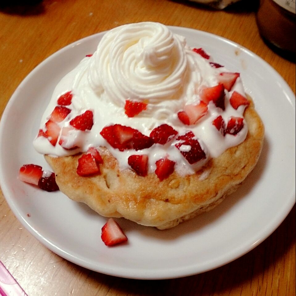 苺大福風パンケーキ