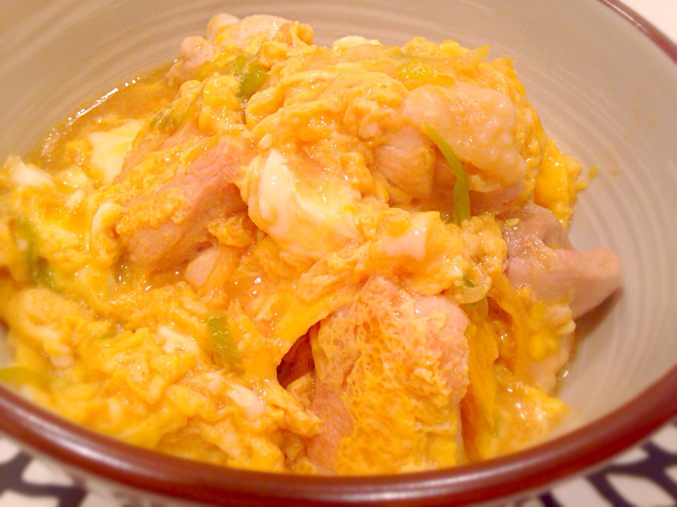 キヨシュンさんの料理 ふわとろ親子丼