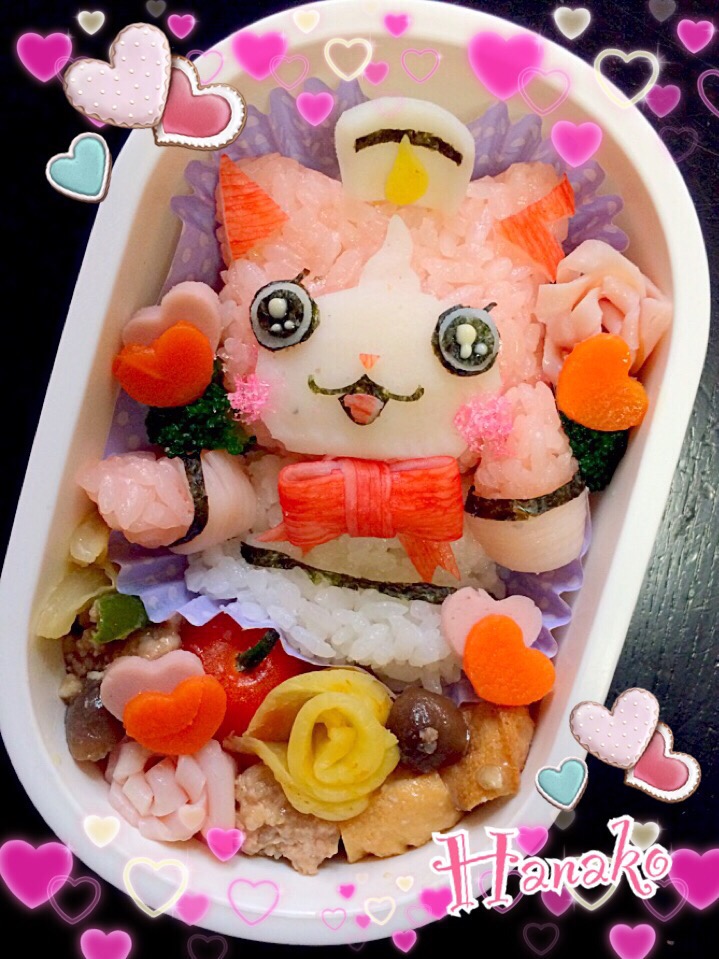 セーラーにゃん弁当。