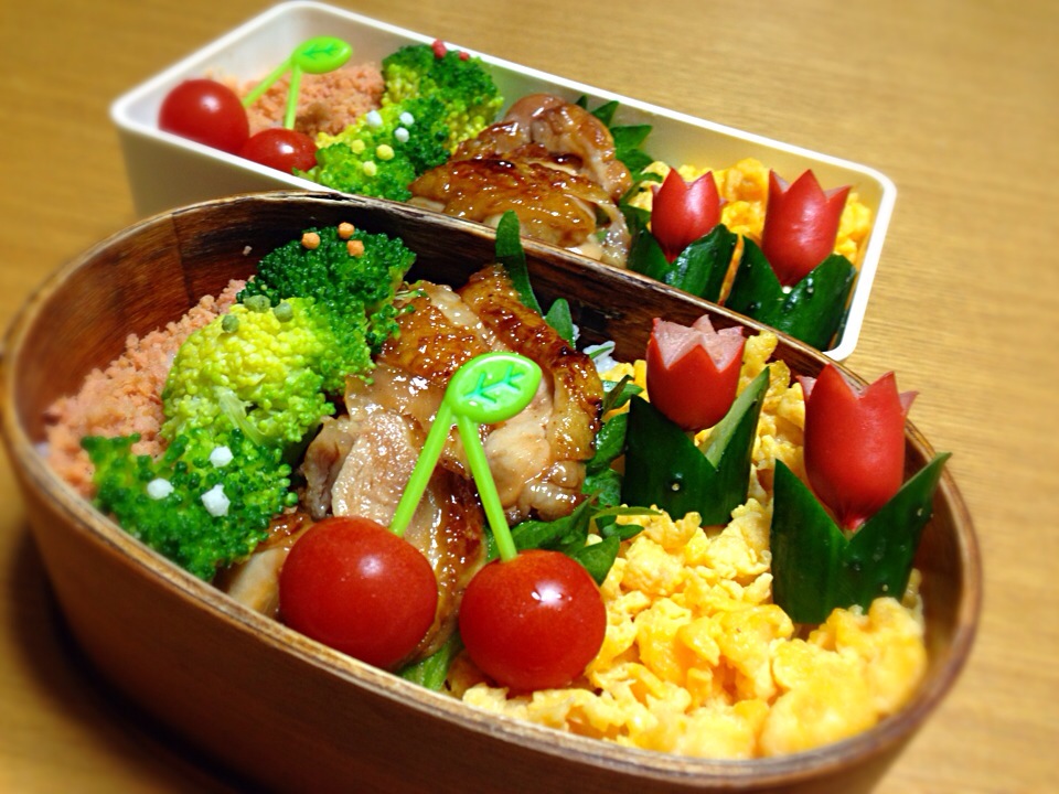 4月1日2人弁当