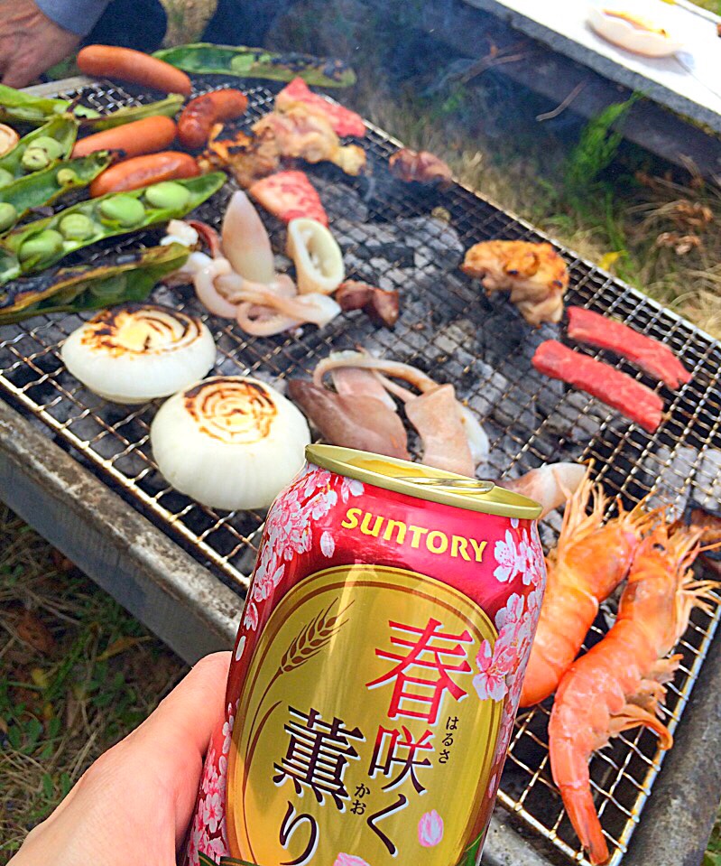 花見〜BBQ