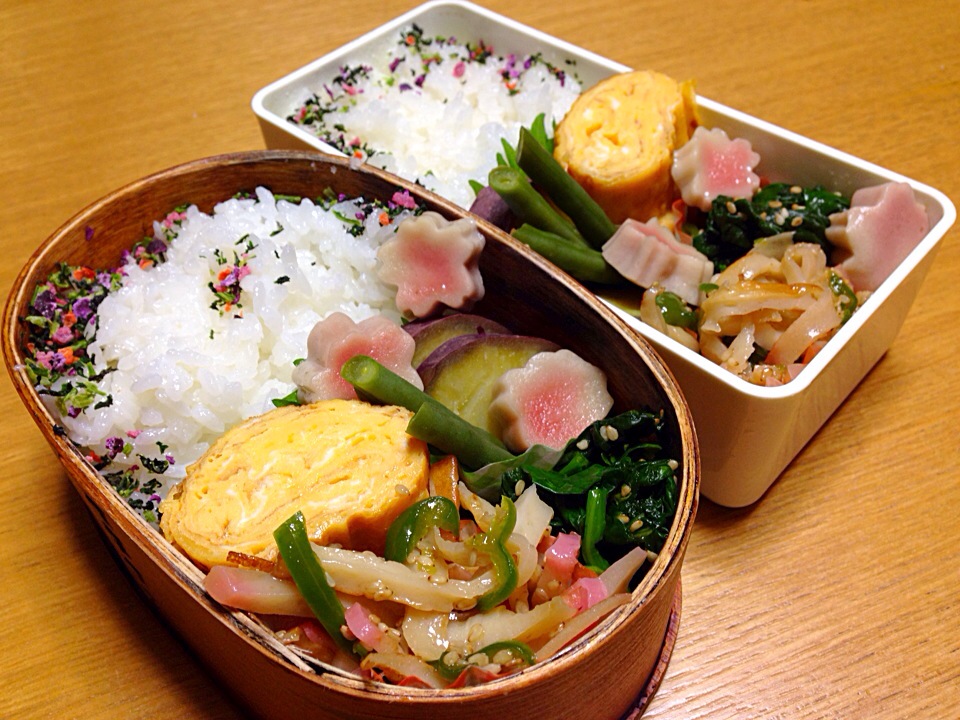 4月7日2人弁当