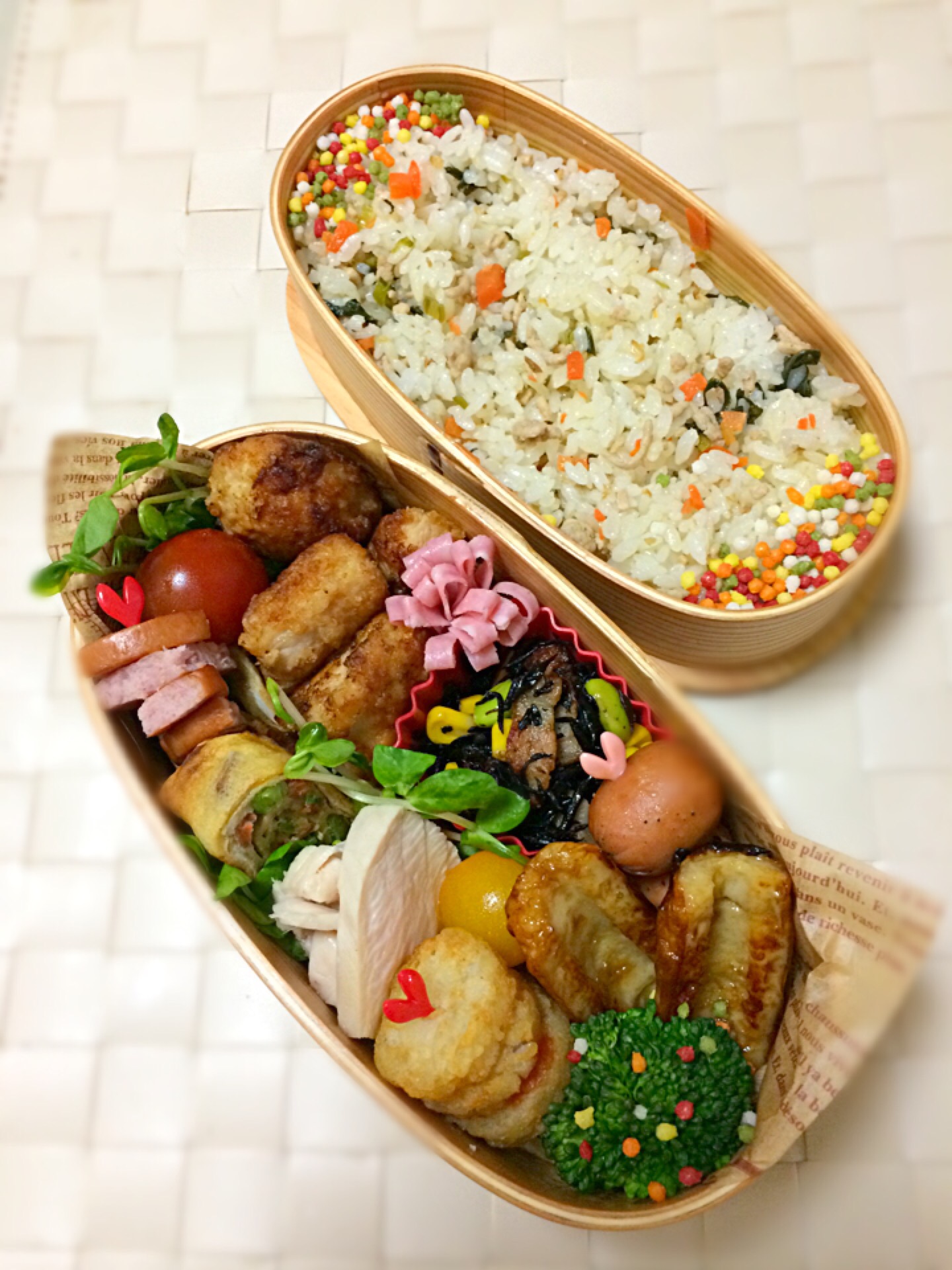 新学期～お弁当～♬