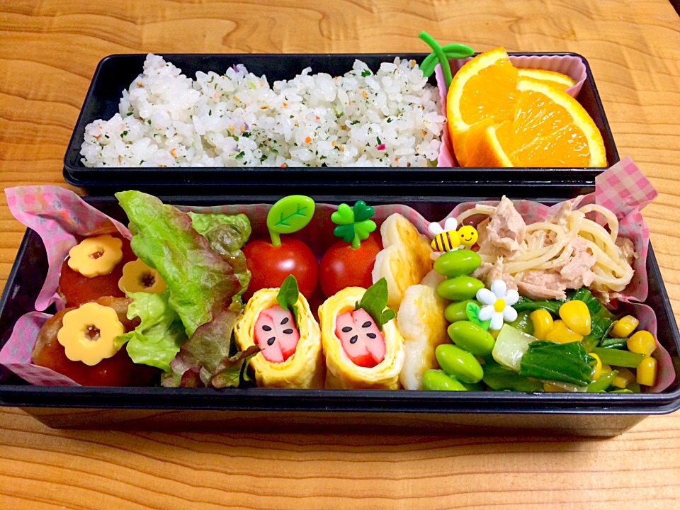 パパとムスコくんお弁当♪