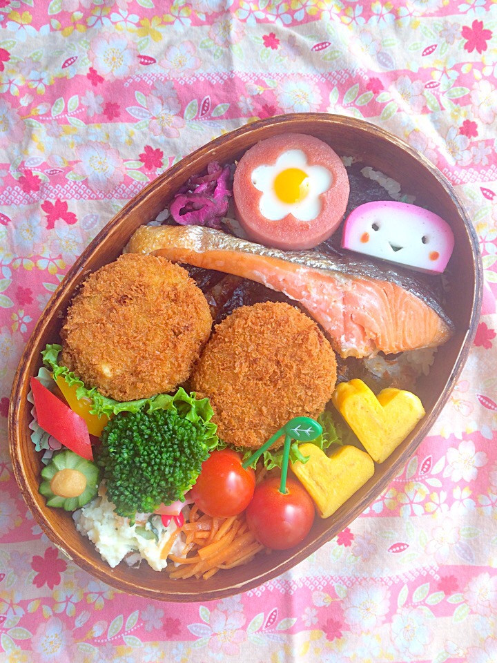 今日の息子のお弁当2015/04/15