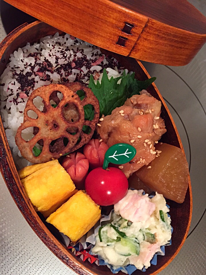 4/20のお弁当☔️