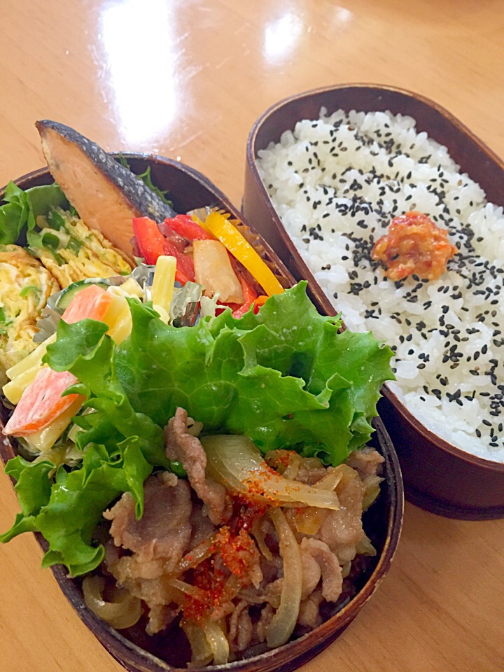 今日のお弁当(＾∀＾)