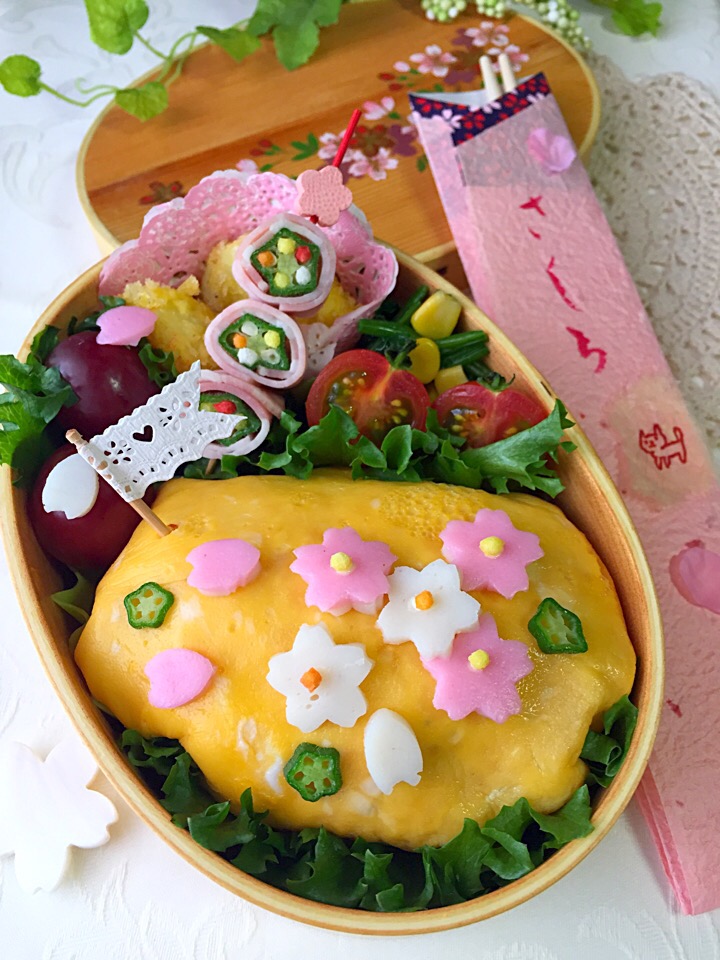 ゆっぴーのお花見弁当『