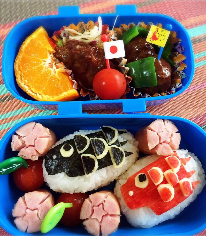 息子の幼稚園お弁当