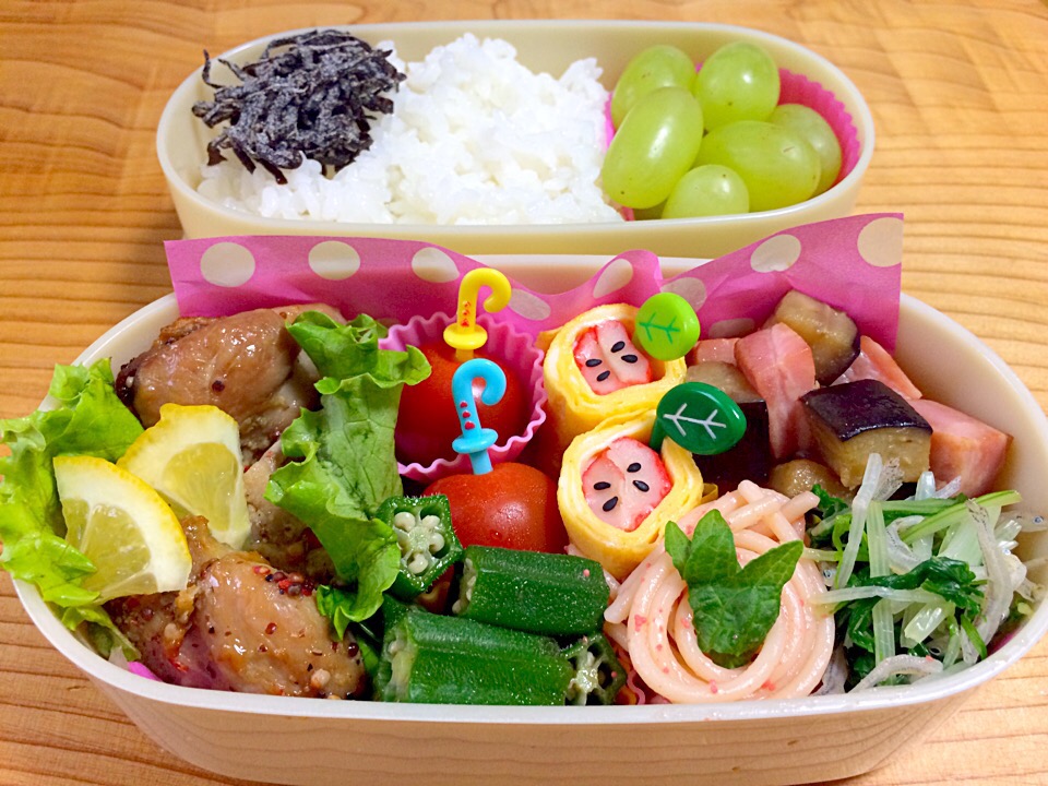 パパとムスコくんお弁当♪