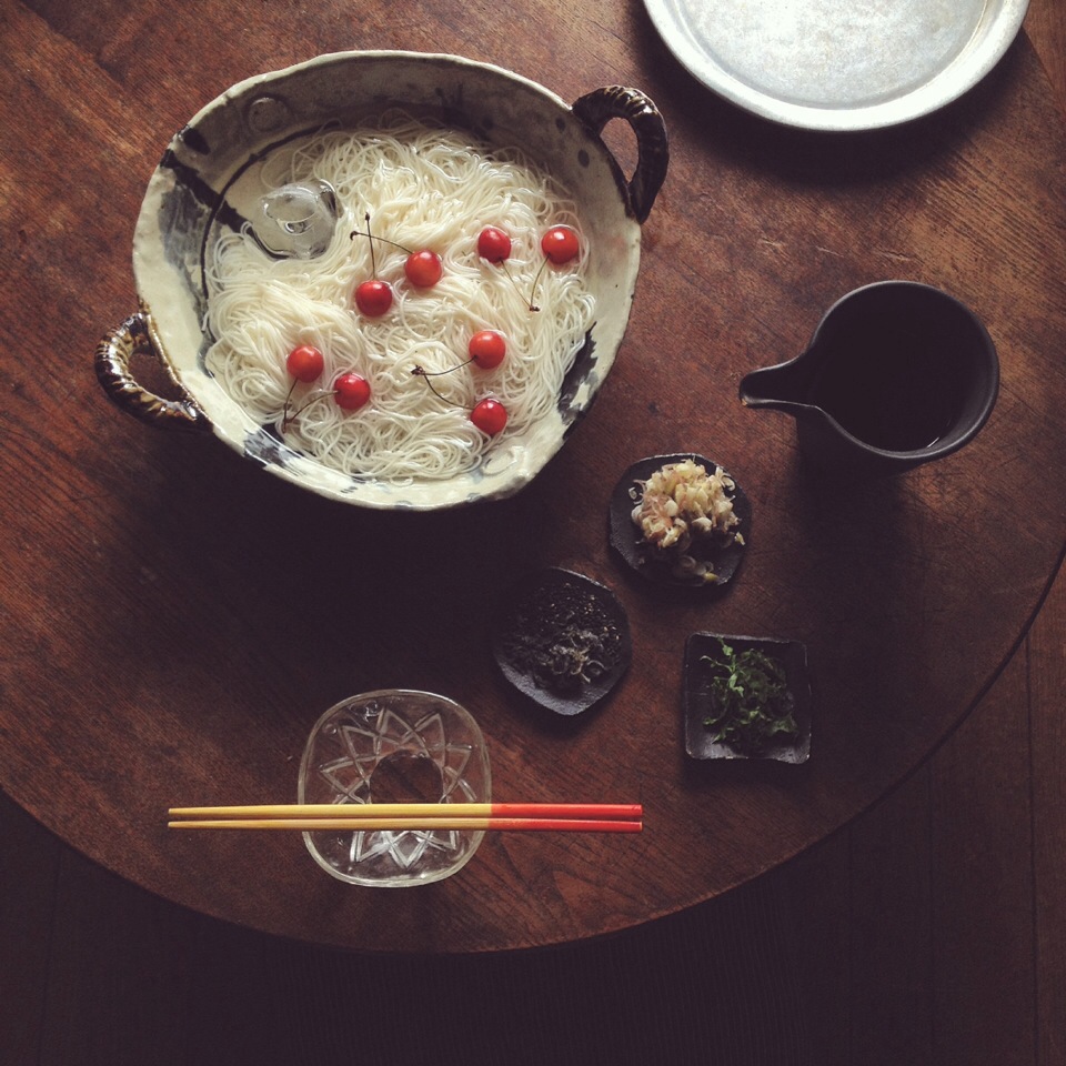 “ 豪華なそうめん ”