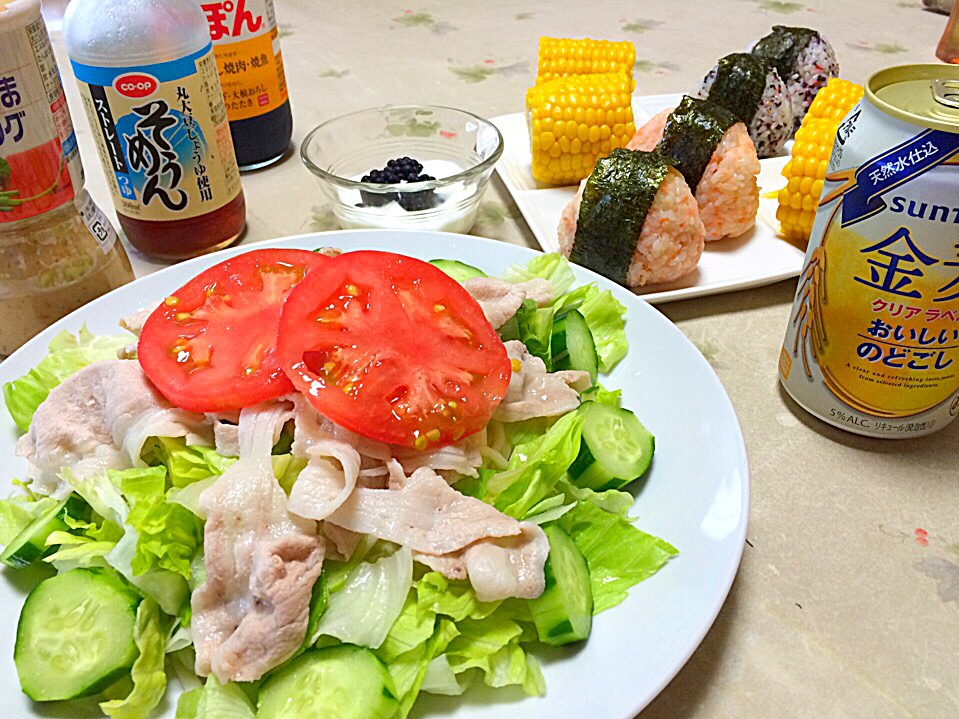 冷しゃぶうどん