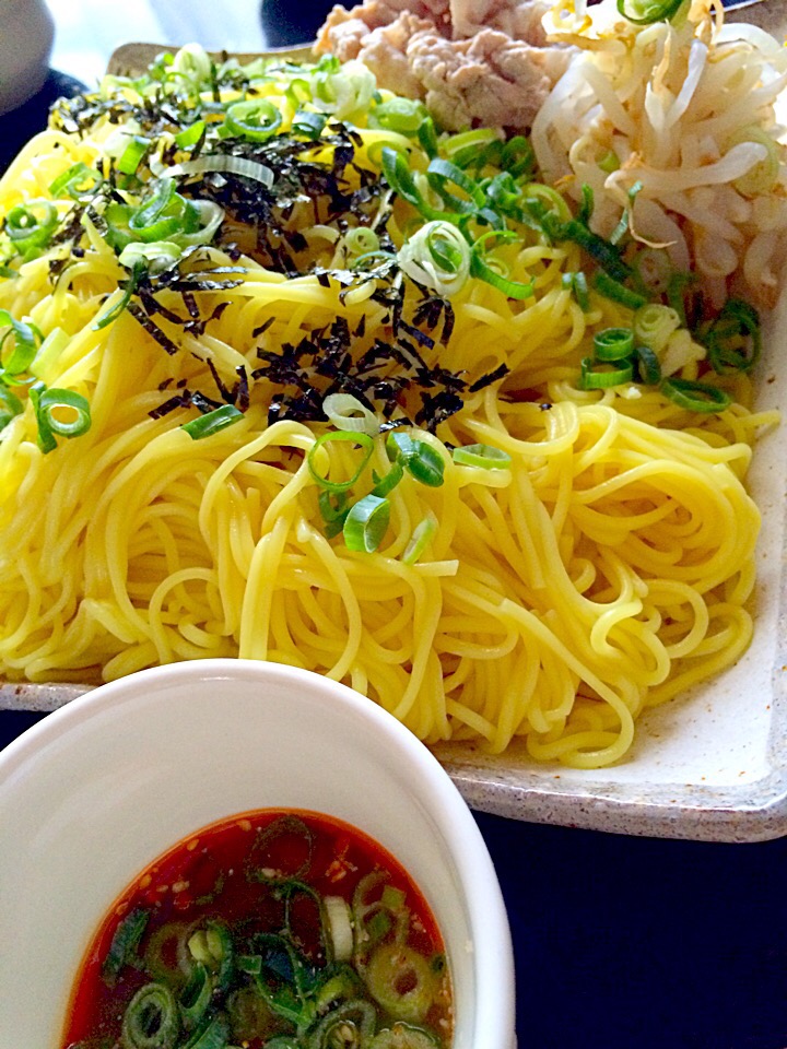 暑い日はざるラーメン！