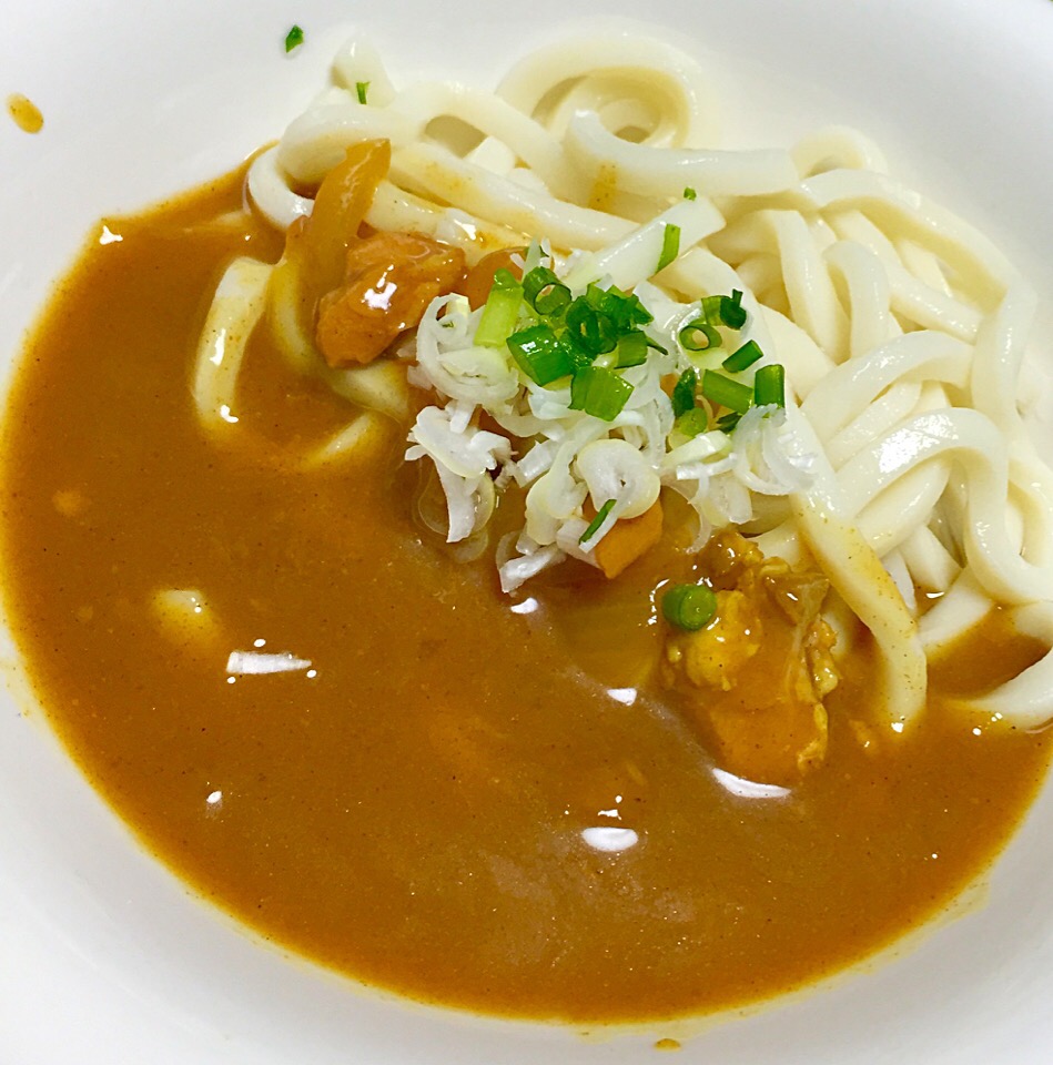 柚子胡椒入り冷しカレーうどん