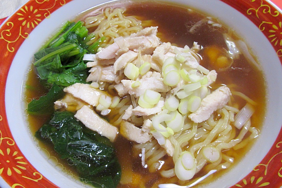 ネギ鳥ラーメン