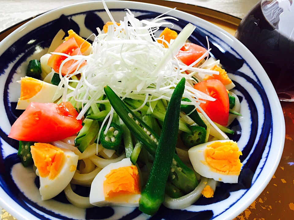 お家にあるもので、ぶっかけ讃岐うどん