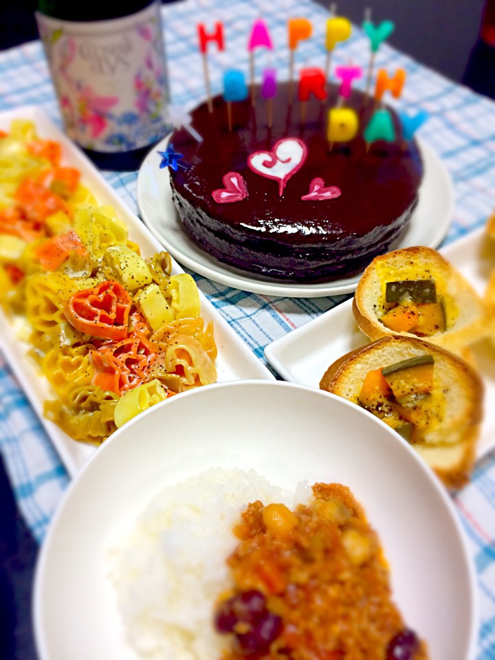 ☆My birthday ☆いつもは飲まないけど今日は少し飲んじゃう(〃艸〃) 当選ありがとうございますm(_ _)m♡