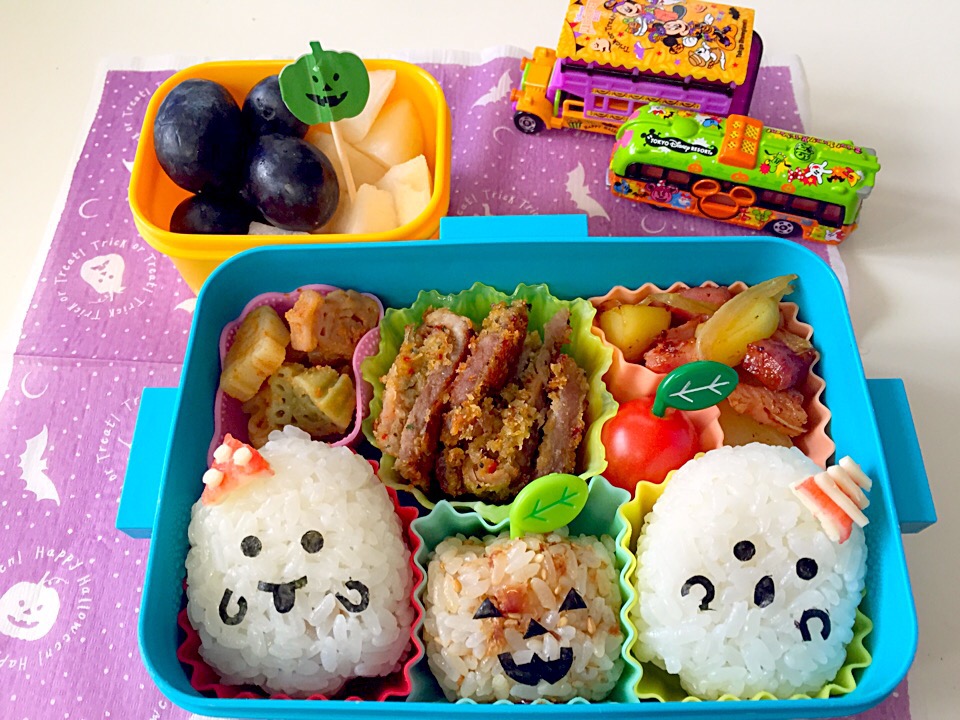 ハロウィンオバケちゃん弁当