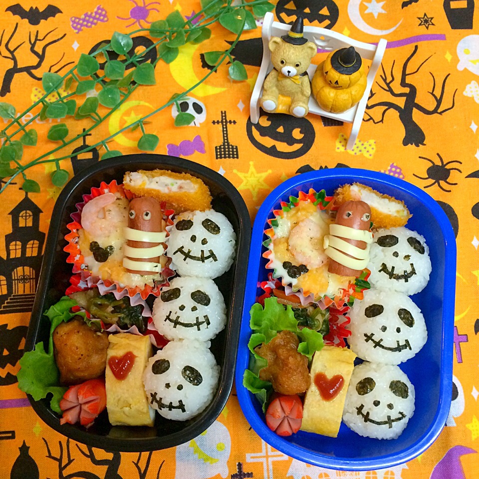 ジャックのハロウィン弁当〜隠れミッキーを探せ