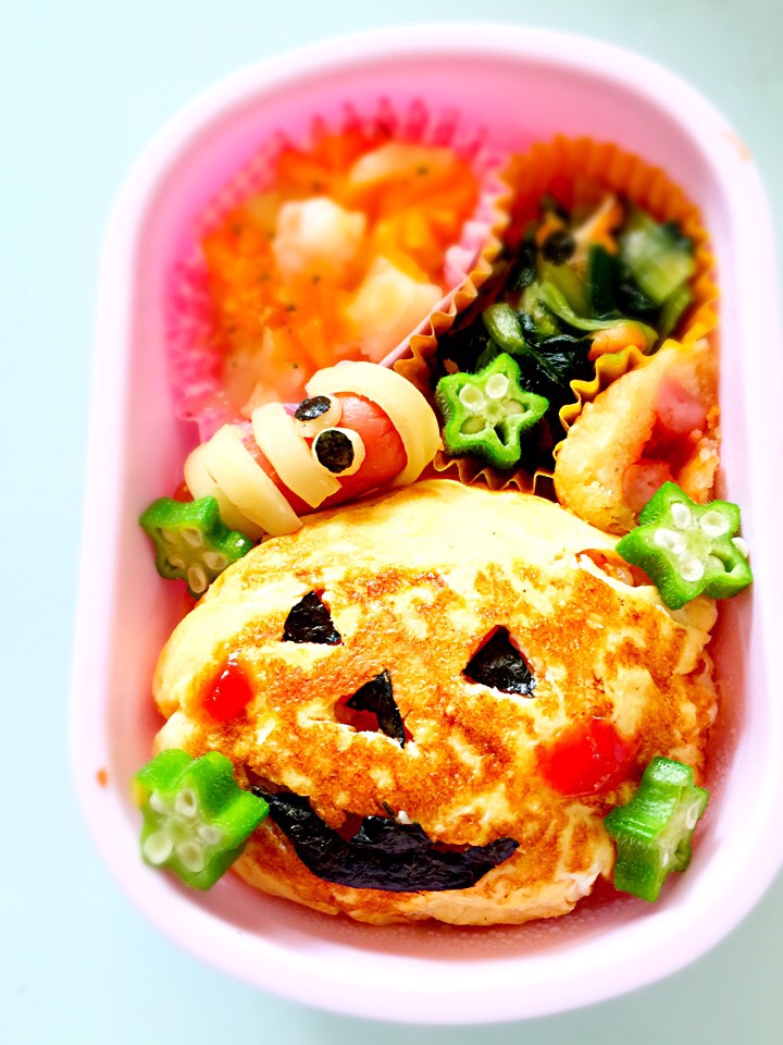 2015年10月16日 娘の遠足弁当(ハロウィン)