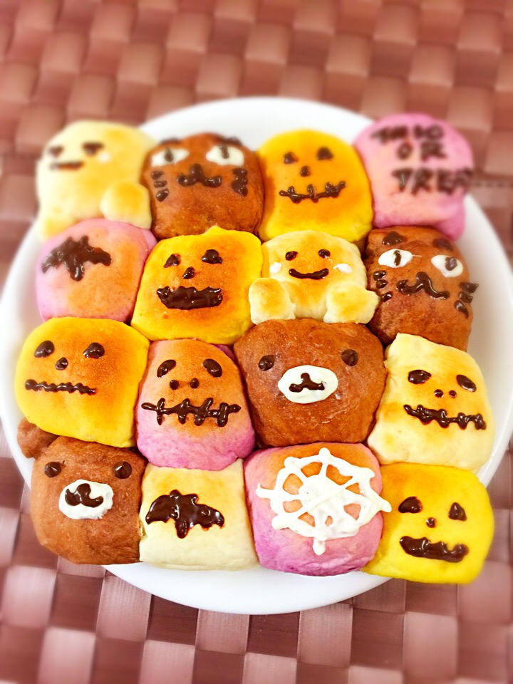 ハロウィンちぎりパン☆バージョン2！