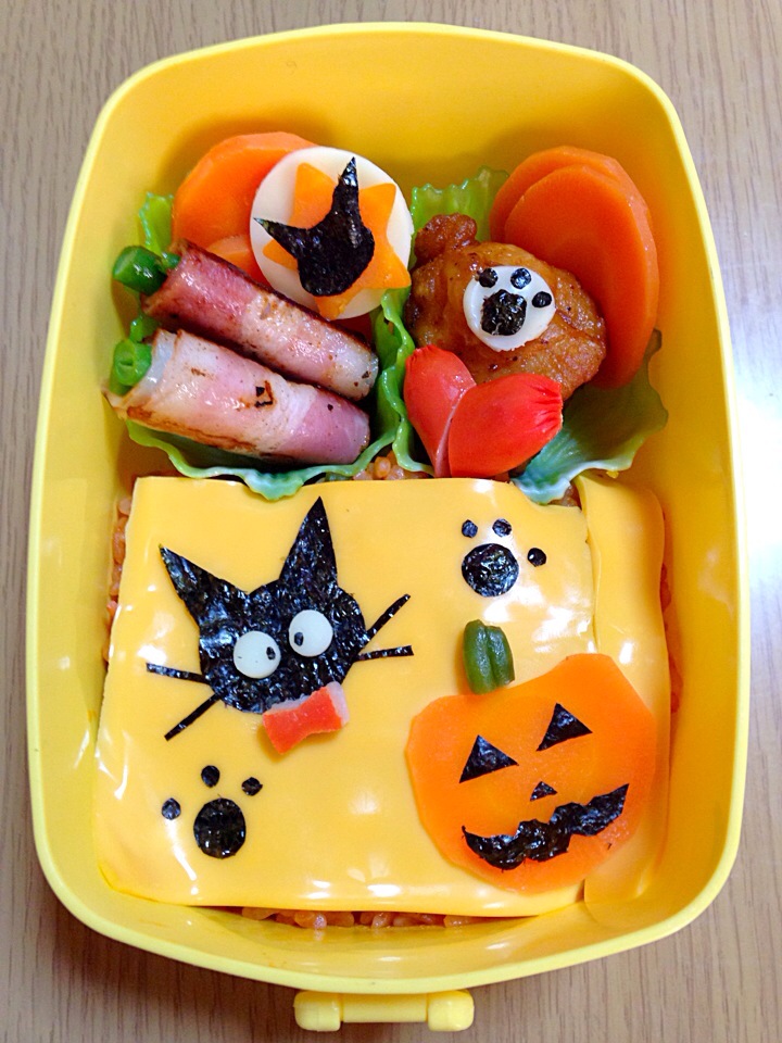 ジジハロウィン弁当