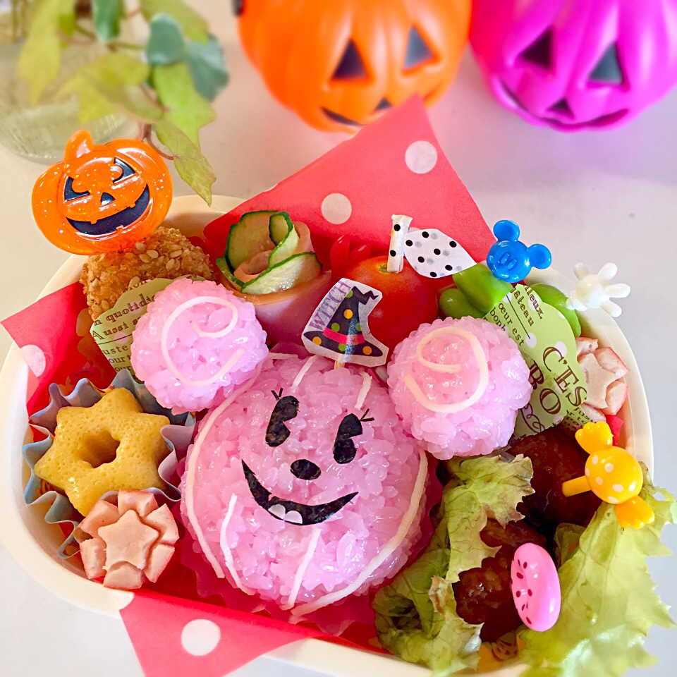 ハロウィンミニーちゃんお弁当