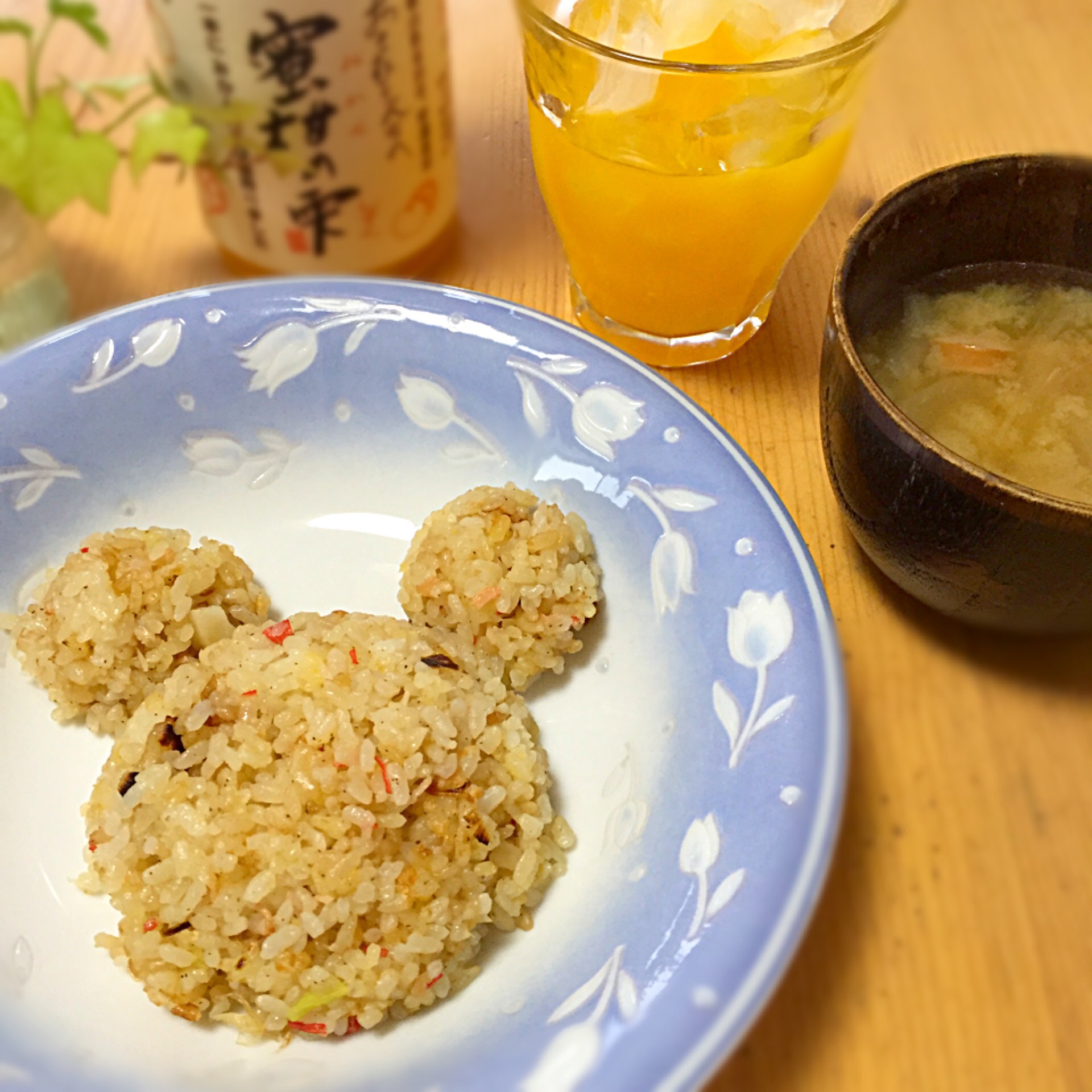 長女が作った朝ごはん