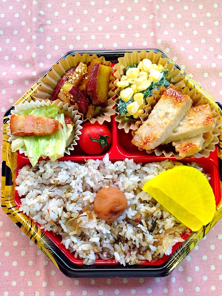 本日の旦那さん弁当 10/26