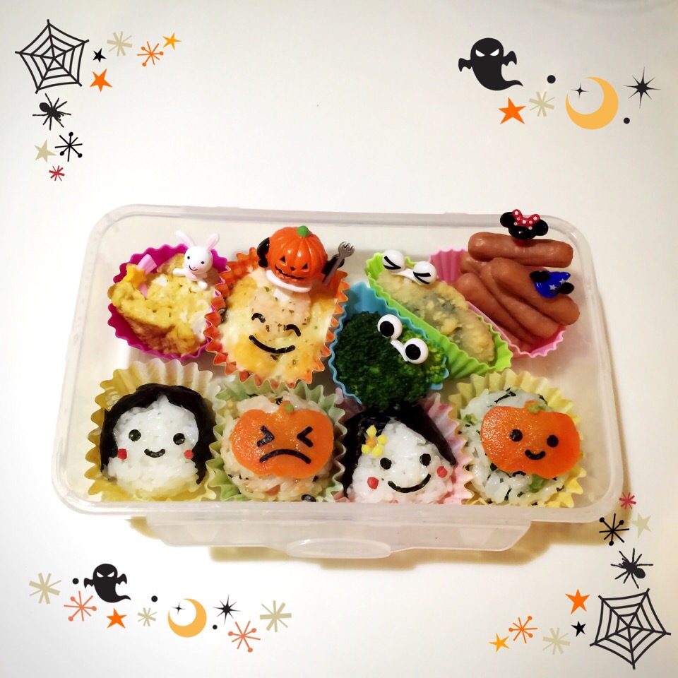 ハロウィン❤︎partyにぎり弁当