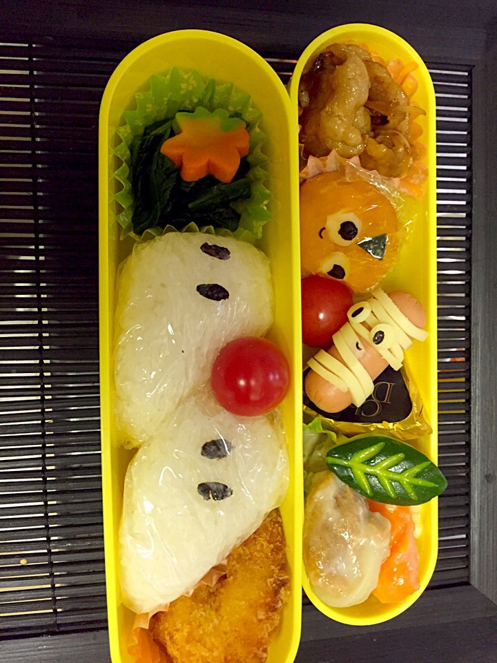 おチビさん弁当(^^)