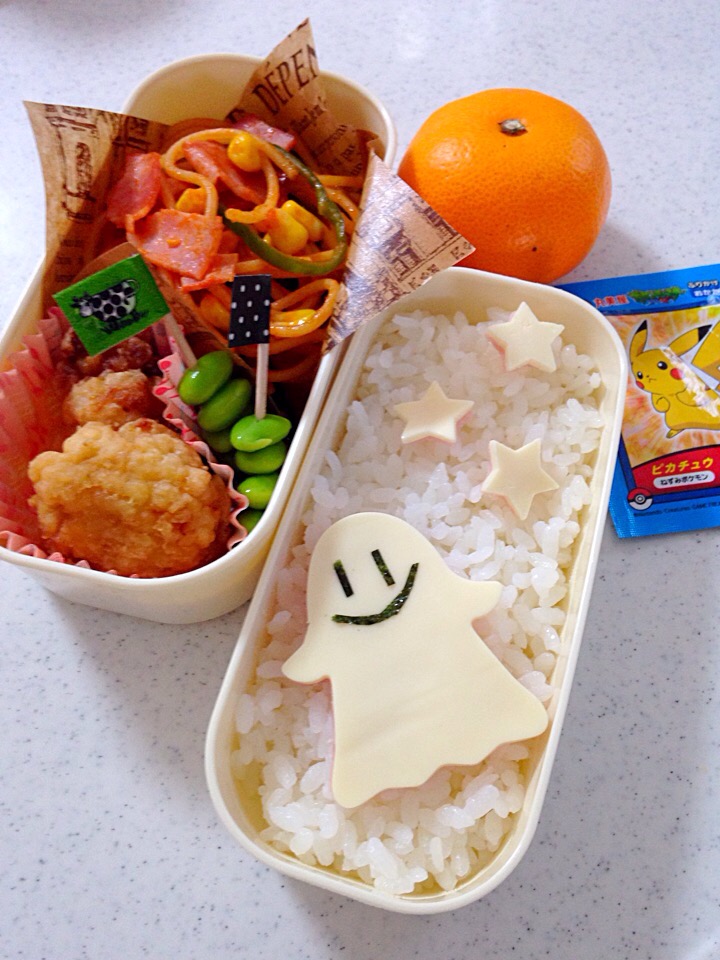 幼稚園のお弁当。