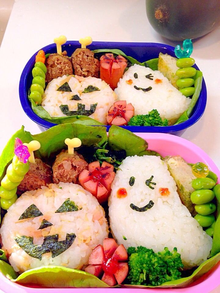 幼稚園弁当ハロウィン弁当