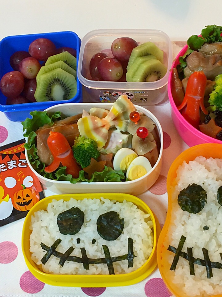 ２０１５年１０月２９日 パパと息子のハロウィン弁当♡