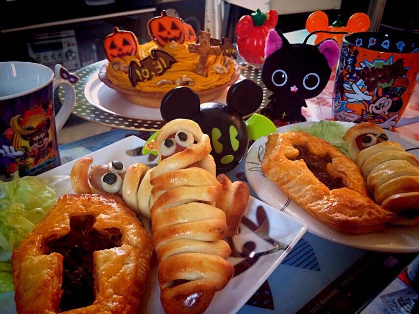 ハロウィンブランチ♡