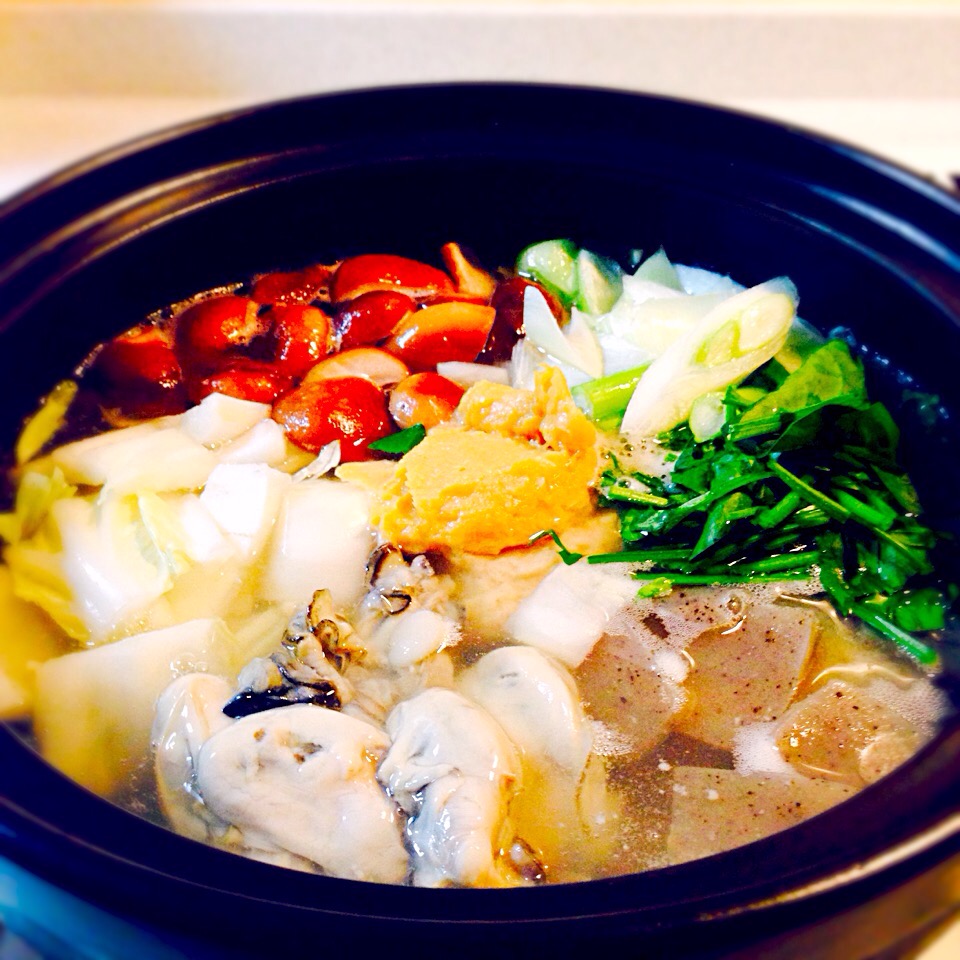 今日の晩御飯/牡蠣鍋