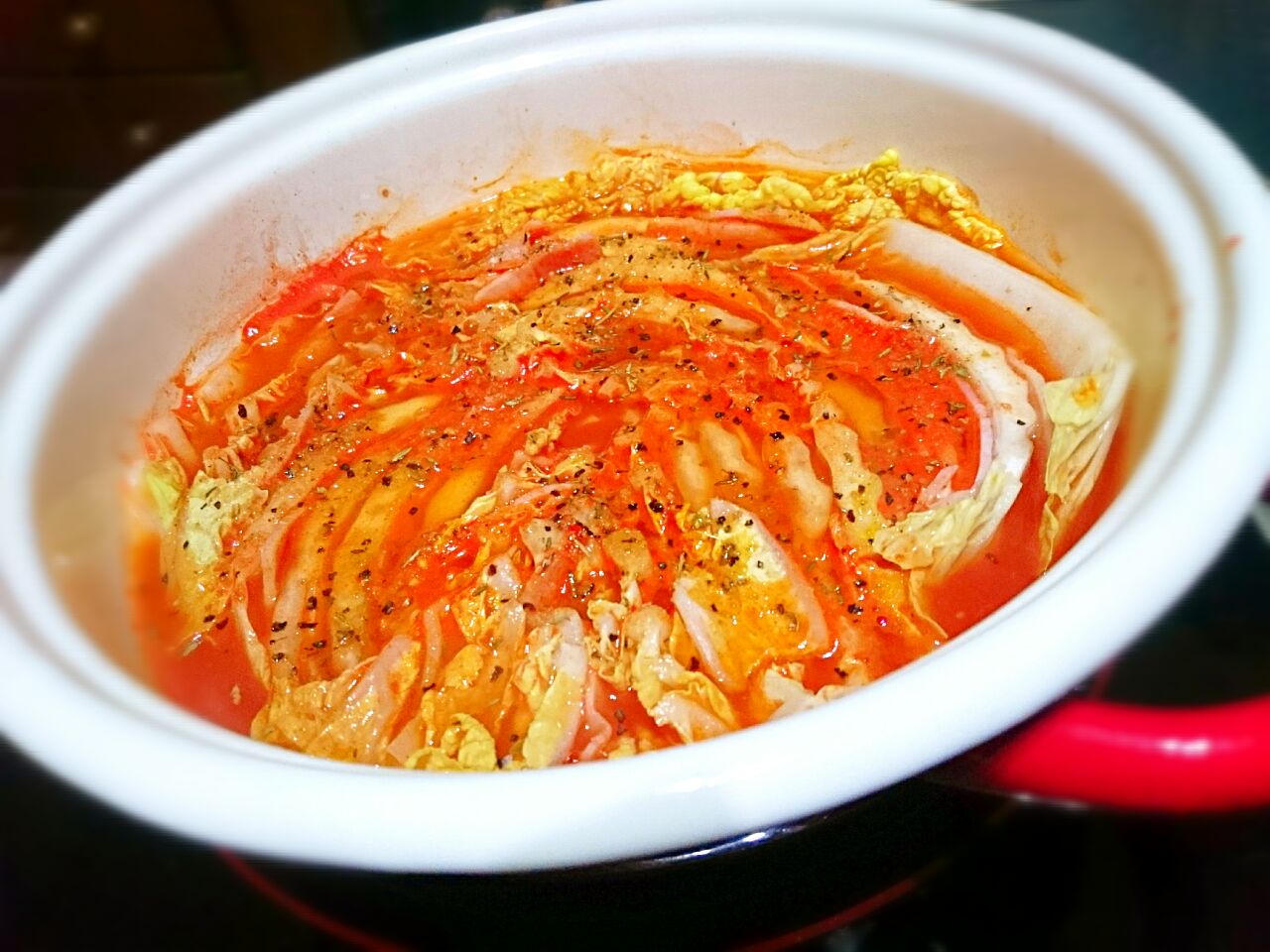 トマトミルフィーユ鍋