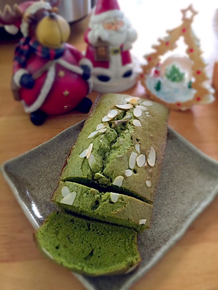 抹茶パウンドケーキ