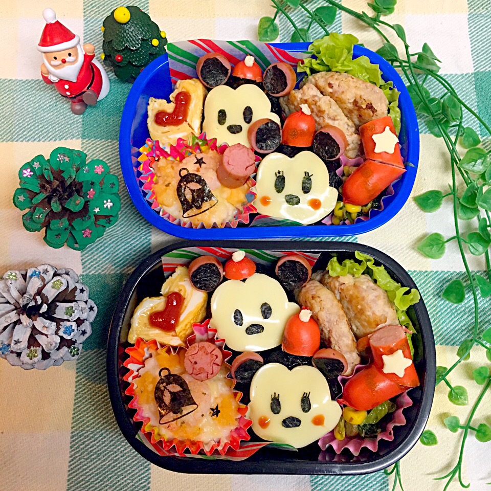 ミッキー&ミニーXmas弁当