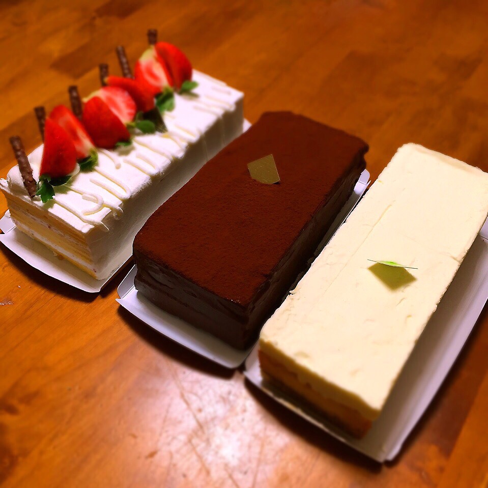 頑張ったぞ！ケーキ♡