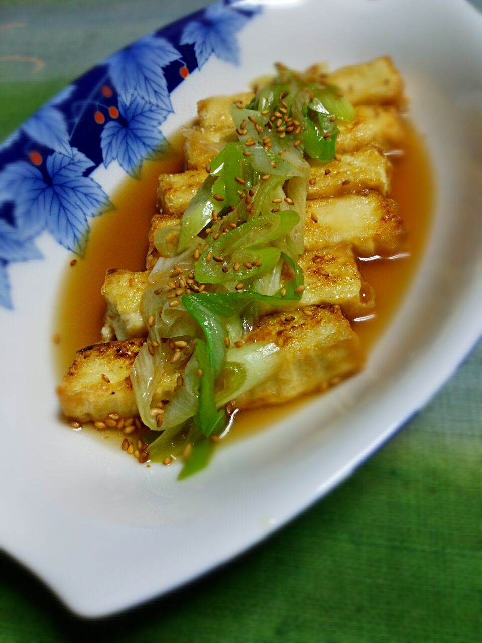 アッツんの焼き絹厚揚げ➰