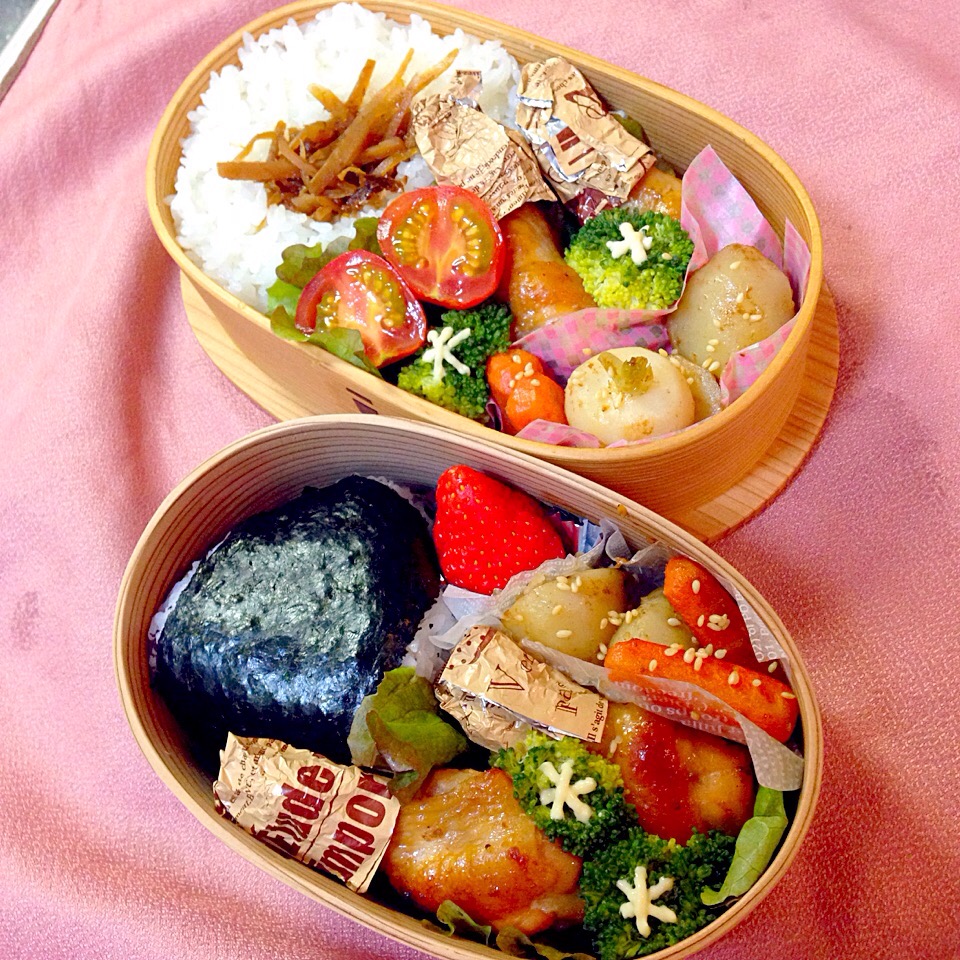 旦那&小学生弁当