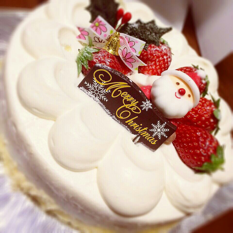 息子作☆クリスマスケーキ