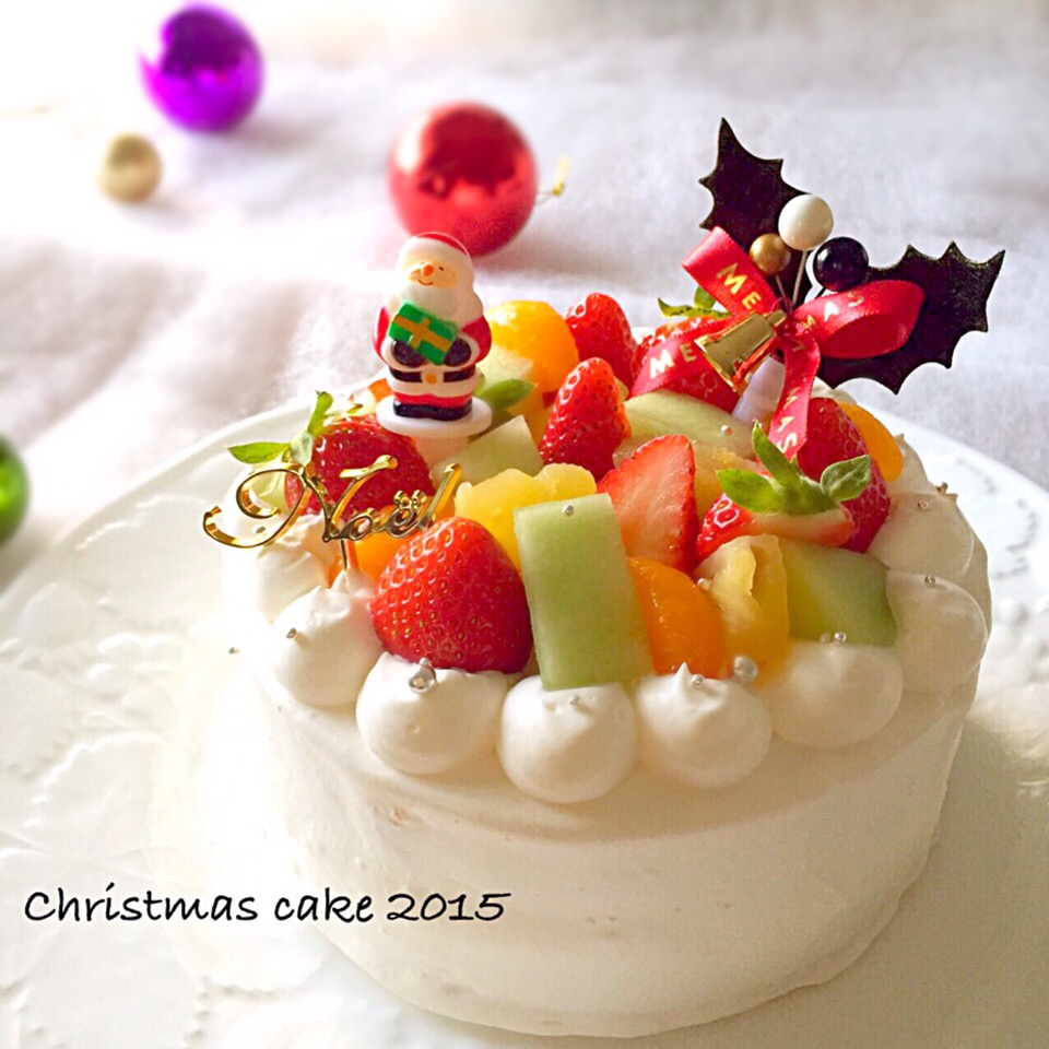 クリスマスケーキ2015