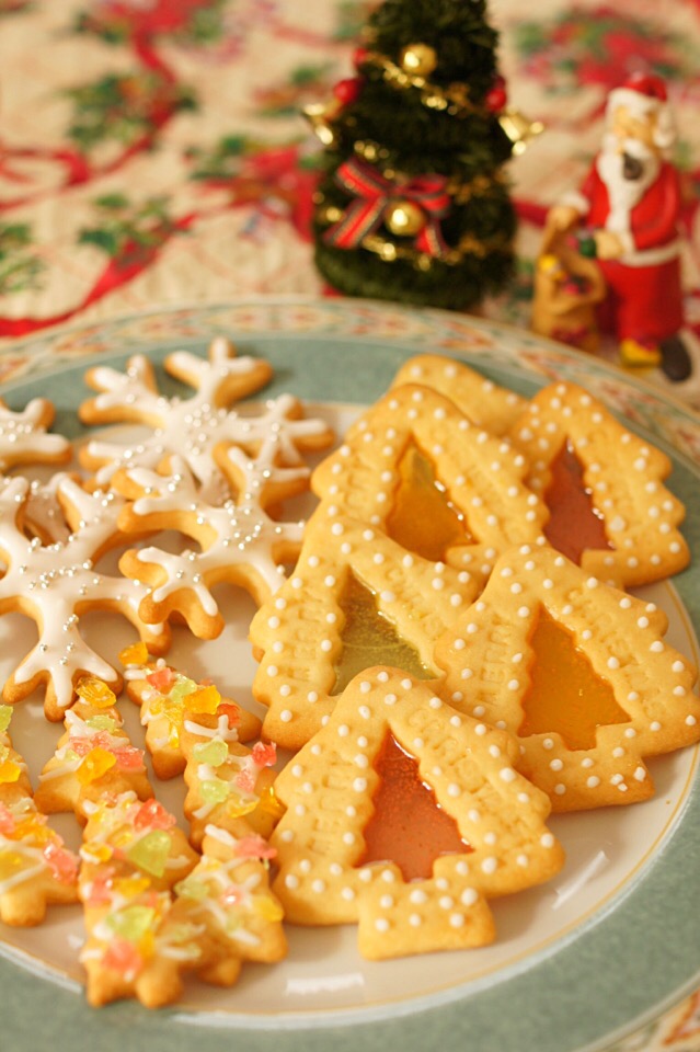 クリスマスプレゼントに❤️
クッキーいろいろ♪