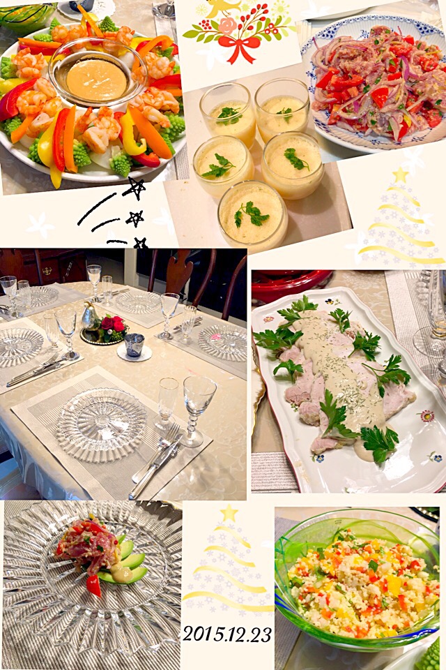 2015年Christmasparty antipasto