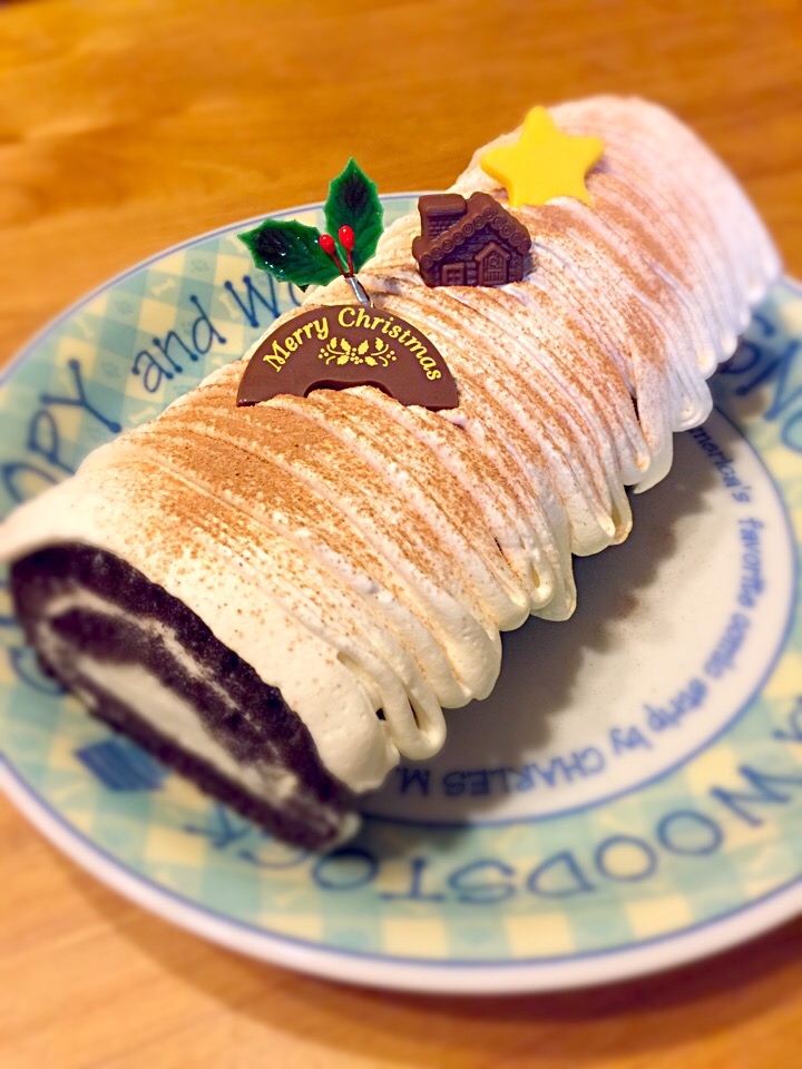 ティラミスロールケーキでメリークリスマス☆