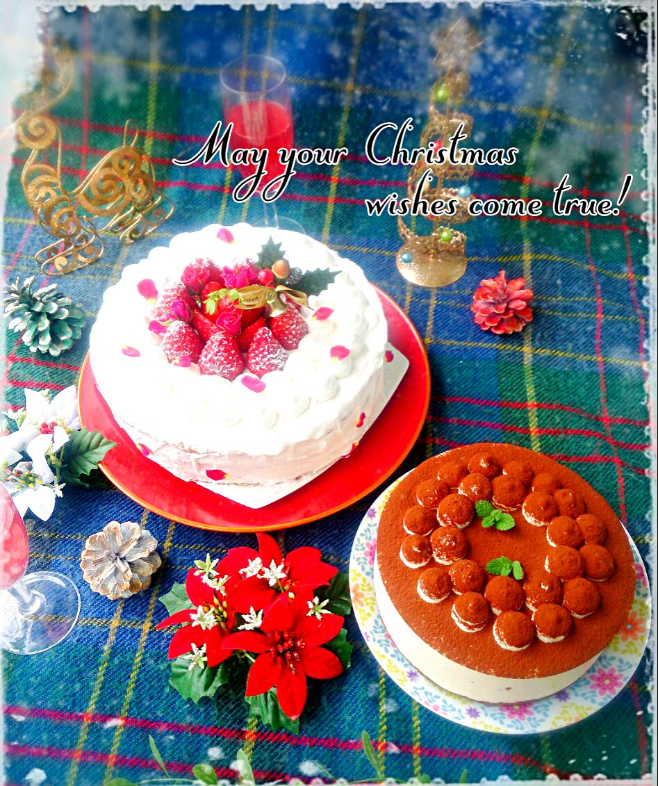 ★クリスマスケーキ＆ティラミスケーキ★