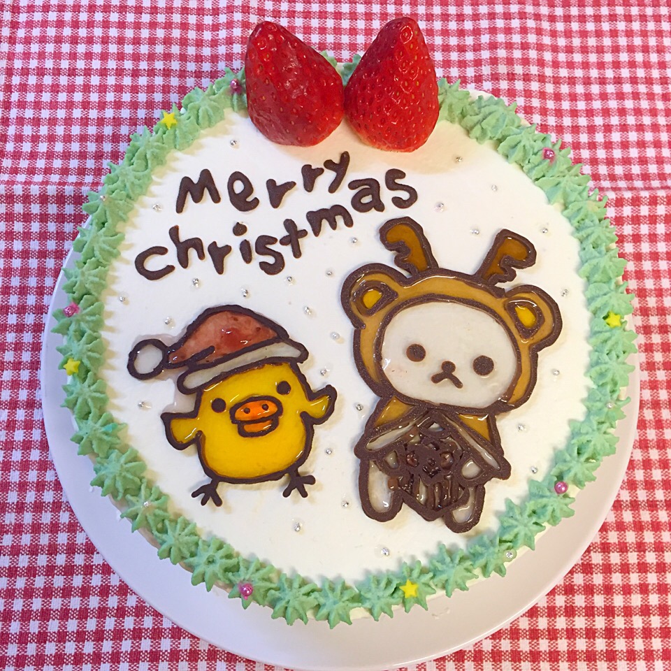 コリラックマとキイロイトリのクリスマスケーキ クリスマスグランプリ15 ヤマサ醤油株式会社